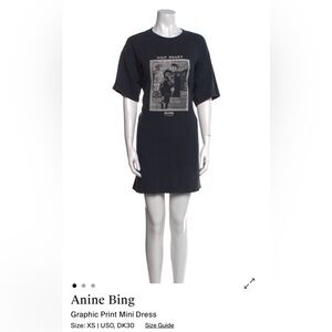 Anine Bing Harley Mohawk T-Shirt Dress